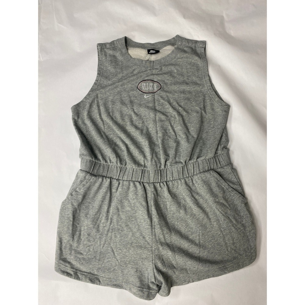 Nike Sportswear Varsity Romper Women's Size 1X Gray